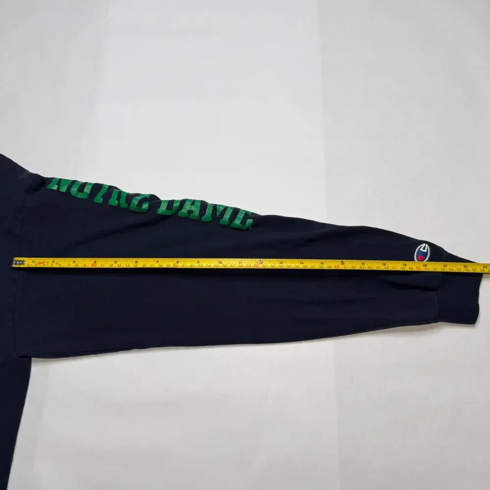 Champion Notre Dame Fighting Irish long sleeve Shirt size Large